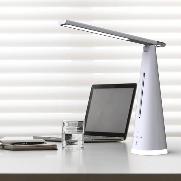 Lorell 3-in-1 Air Purifier/Mood Light Desk Lamp - 17.5