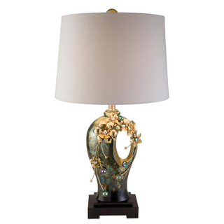 Virgo Orchid Table Lamp