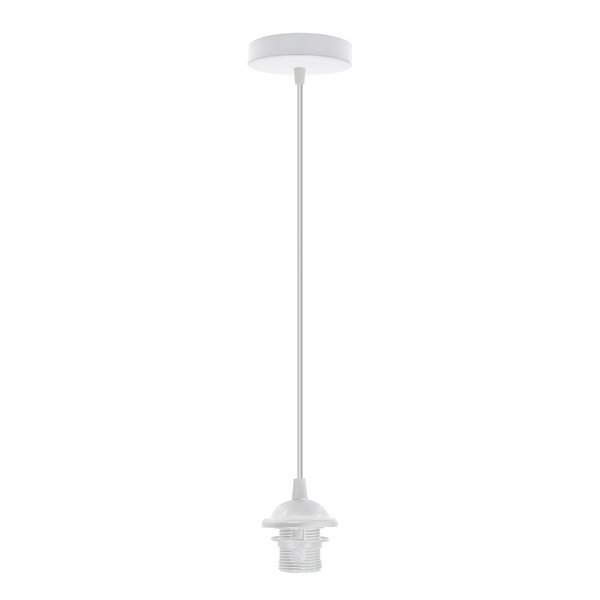 1m PVC Pendant Light Cord Kit umbrella holder E26 Socket Light Fixture~1555