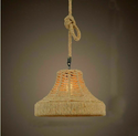 Industrial Hemp Rope ceiling Pendant Lighting~ 1701