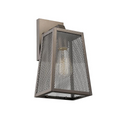 EMERSON Industrial 1 Light Rubbed Bronze Outdoor Wall Sconce 12