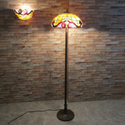 ANNA Victorian 2 Light Dark Bronze Floor Lamp 18