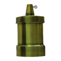 Edison E27 Copper Light Bulb Holder Metal Screw Cap Industrial Lamp Antique Style~2492