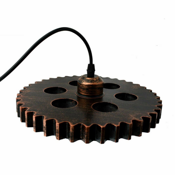 Retro Industrial Vintage Wood Pendant Light Shade Chandelier Ceiling Lamp Shade~1135
