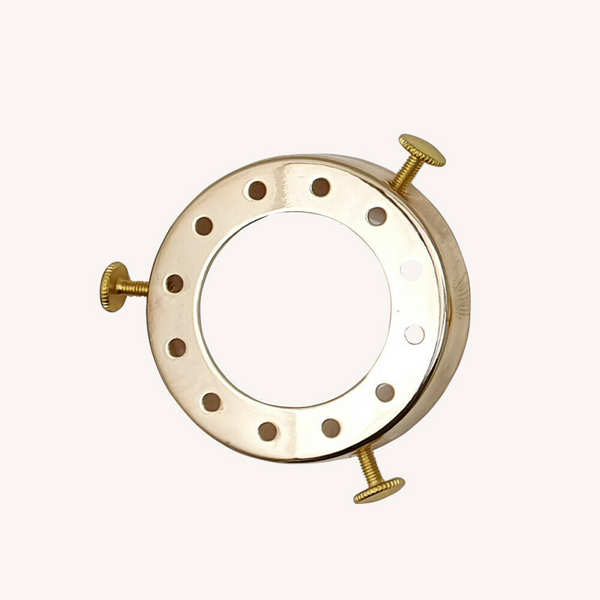French Gold Lamp Shade Cap for Pendant Light Socket Holder Fitting~1031
