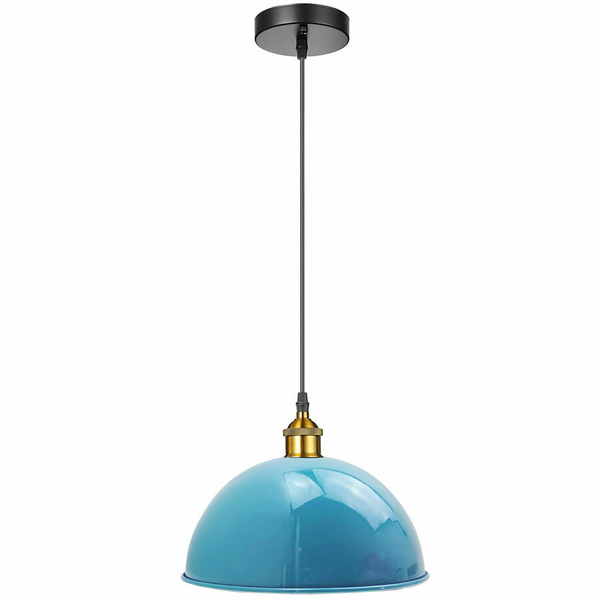 Light Blue Mettal 40cm Ceiling Lamp Pendant Light~1844