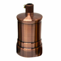 Copper E27 Vintage Industrial Lamp Light Bulb Holder Antique Retro Edison Light fitting~2959