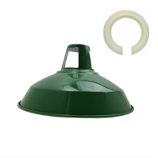 Retro Metal Barn Light Easy Fit Shades Ceiling Pendant Lampshades~1396