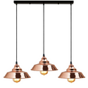 Rose Gold Three Outlet Ceiling Pendant Lights~1983