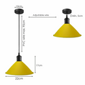 Yellow Pendant Lamp Industrial style Decorative Ceiling lamp~1539