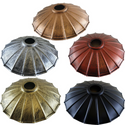 220mm Wavy Industrial Ceiling Pendant Light Rustic Lampshade Easy Fit Wavy Shade~1394