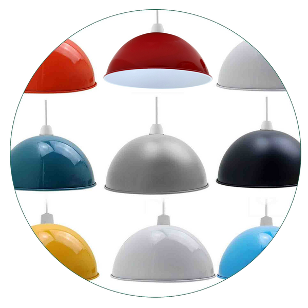 Retro Design Light Easy Fit 40cm Dome Lampshades Lighting~1384