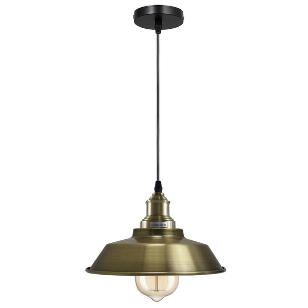 vintage industrial metal ceiling pendant shade retro light~1336