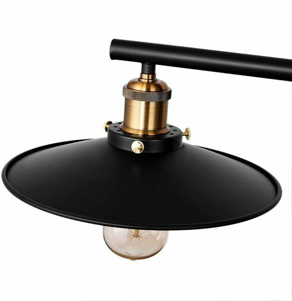 LEDSone Industrial Vintage Ceiling Pendant Pulley Pipe Lights Hanging Triple Island Lamp with E27 holder ~3449