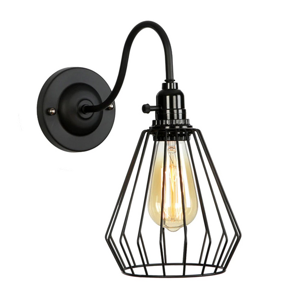 Modern Retro Vintage Industrial Wall Mounted Light Rustic Sconce Lamp Fixture UK~2670