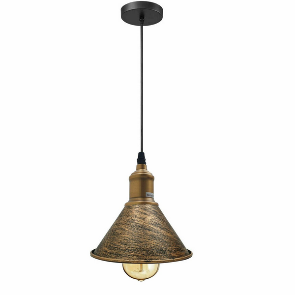 Modern Vintage Ceiling Pendant Light Cone Shade Shape Hanging Light For Hotels, Any Room, Dining Room~1363