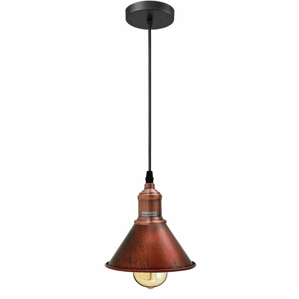 Modern Vintage Ceiling Pendant Light Cone Shade Shape Hanging Light For Hotels, Any Room, Dining Room~1363