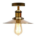 Modern Vintage Industrial Flush Mount Metal Ceiling Light Pendant Light Shade~2202