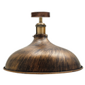 Semi Flush Mount Ceiling Light Fitting, Metal Light Shade Pendant Lighting Lamp, For Bars, Restaurants, Kitchen~1300