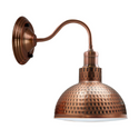 Vintage Retro Industrial Copper colour Metal Lampshade Sconce Wall Lights UK Holder~3678