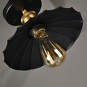 Vintage Retro Industrial Flush Mount Farmhouse Ceiling Light Shade chandelier UK~2225