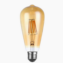 ST64 E27 8W Dimmable Retro Classic LED Filament Bulbs~3088