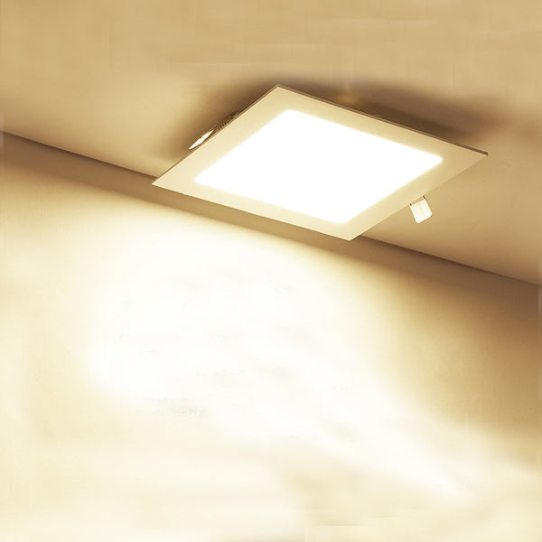 LED ultra-thin tube lights mounted round square panel lamp embedded LED ceiling light panel light tablet lamp