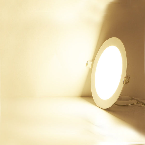 LED ultra-thin tube lights mounted round square panel lamp embedded LED ceiling light panel light tablet lamp
