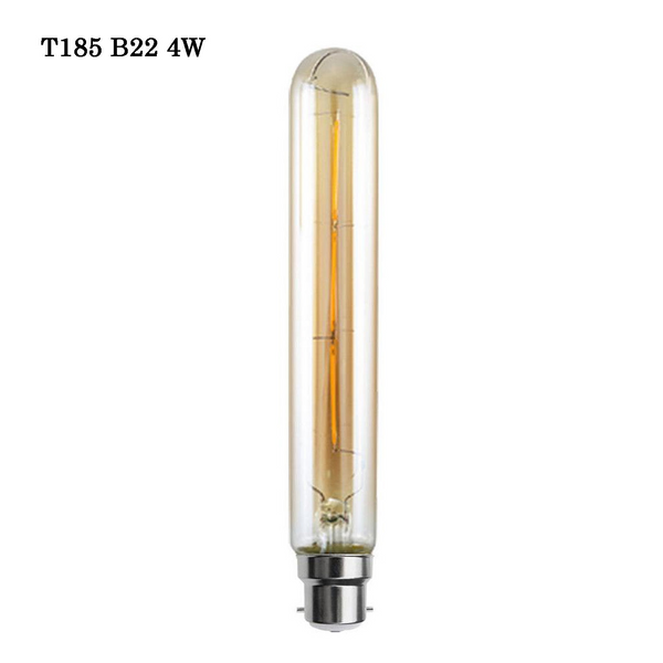4W T185 B22 LED Non Dimmable Vintage Filament Light Bulb~3075