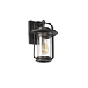 CHLOE Lighting JEFFREY Transitional 1 Light Rubbed Bronze Outdoor Wall Sconce 13