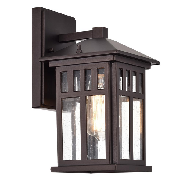 CHLOE Lighting JESSE Transitional 1 Light Oil Rubbed Bronze Outdoor Wall Sconce 12