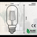 4W T45 E27 LED Dimmable Vintage Filament Bulb~1198