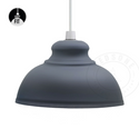 Grey Easy Fit Retro Ceiling Light Includes Shade Reducing Ring~2083