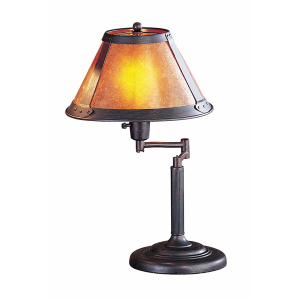 CAL Metal Desk Lamp in Rust