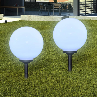 vidaXL Outdoor Pathway Lamps 4 pcs LED 11.8