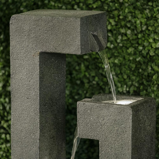 Power Resin Fountain w/ LED light and pump
