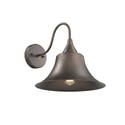 IRONCLAD Industrial 1 Light Rubbed Bronze Wall Sconce 11.5
