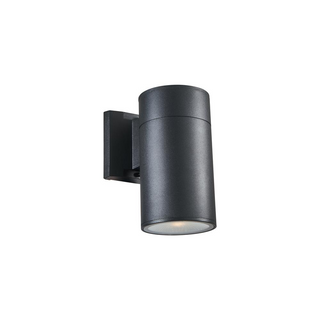 DYLAN Transitional LED Textured Black Outdoor/Indoor Wall Sconce