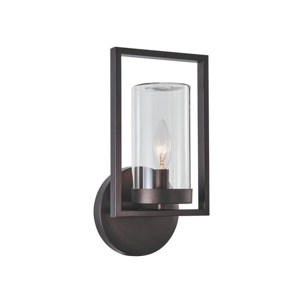 MATTHEW Transitional 1 Light Rubbed Bronze Outdoor/Indoor Wall Sconce 13