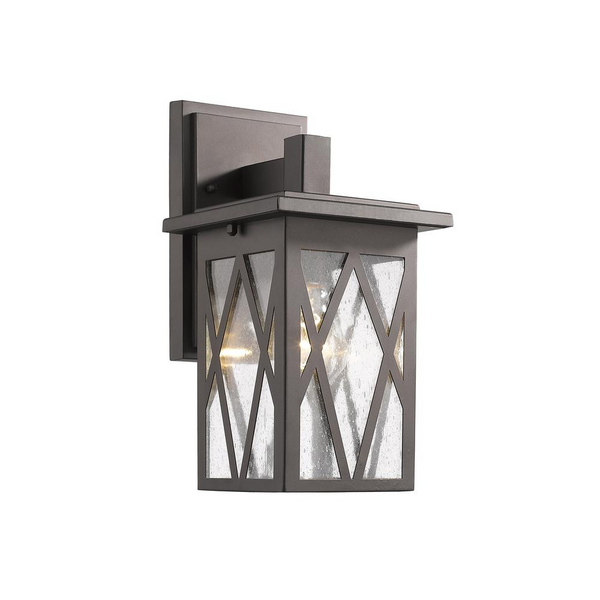 ANTHONY Transitional 1 Light Rubbed Bronze Outdoor Wall Sconce 12