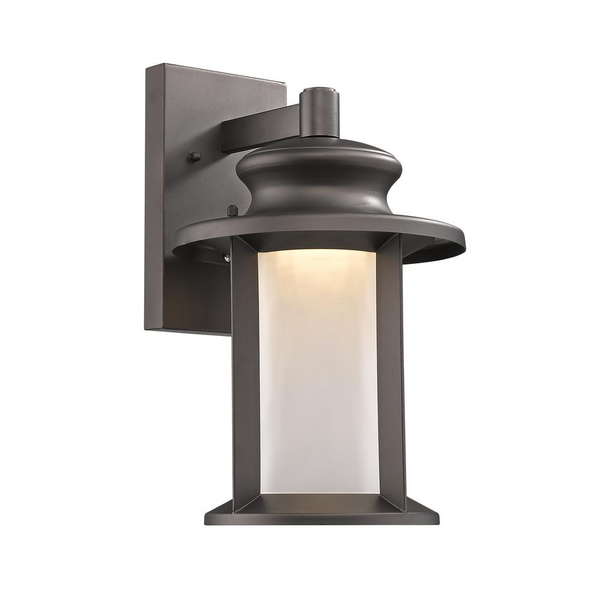 OWEN Transitional LED Rubbed Bronze Outdoor Wall Sconce 14