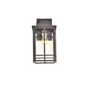 CHLOE Lighting KENNETH Transitional 1 Light Rubbed Bronze Outdoor Wall Sconce 14