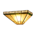 THEROS Tiffany-style 1 Light Mission Indoor Wall Sconce 12