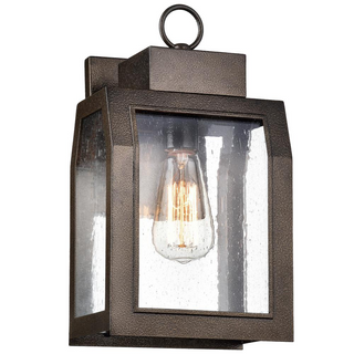 Milton Industrial-style 1 Light Antique Outdoor Wall Sconce