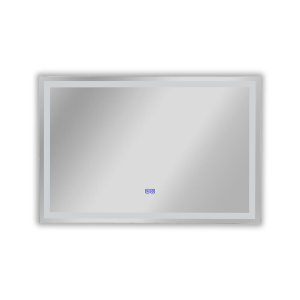 CHLOE Lighting LUMINOSITY- Back Lit Rectangular TouchScreen LED Mirror 3 Color Temperatures 3000K-6000K 36