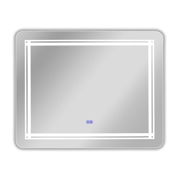 CHLOE Lighting, LUMINOSITY Back Lit Rectangular TouchScreen LED Mirror 3 Color Temperatures 3000K-6000K 39