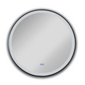 CHLOE Lighting LUMINOSITY Embedded Round TouchScreen LED Mirror 3 Color Temperatures 3000K-6000K 24