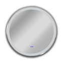 CHLOE Lighting LUMINOSITY- Embedded Round TouchScreen LED Mirror 3 Color Temperatures 3000K-6000K 24