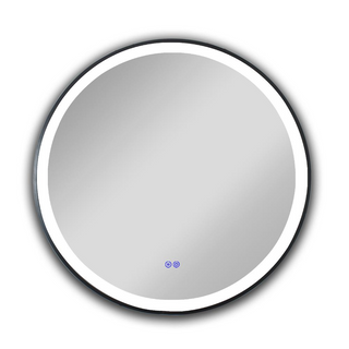 CHLOE Lighting LUMINOSITY Embedded Round TouchScreen LED Mirror 3 Color Temperatures 3000K-6000K 30