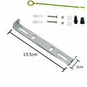 Bracket Ceiling Rose Light Fixing Strap Brace Plate with accessories 135mm